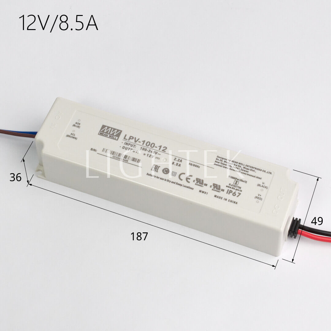 變壓器12V/8.5A