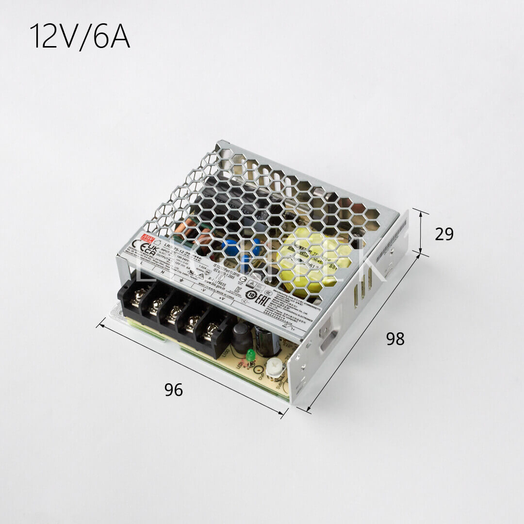 變壓器12V/6A