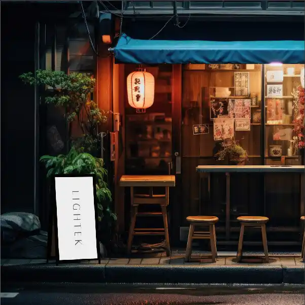 移動式招牌燈箱