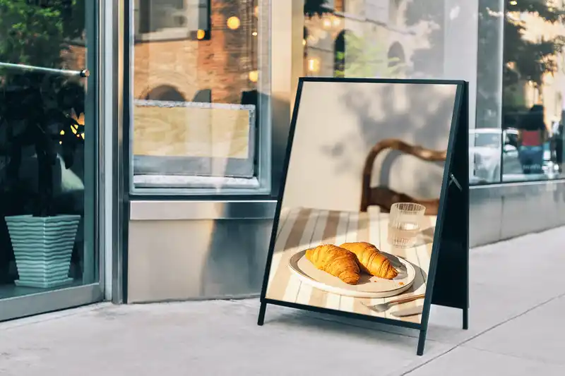 Floor Standing Light Box / LED Poster Stand