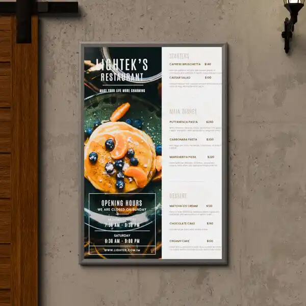 Outdoor Advertising Light Boxes - Weatherproof