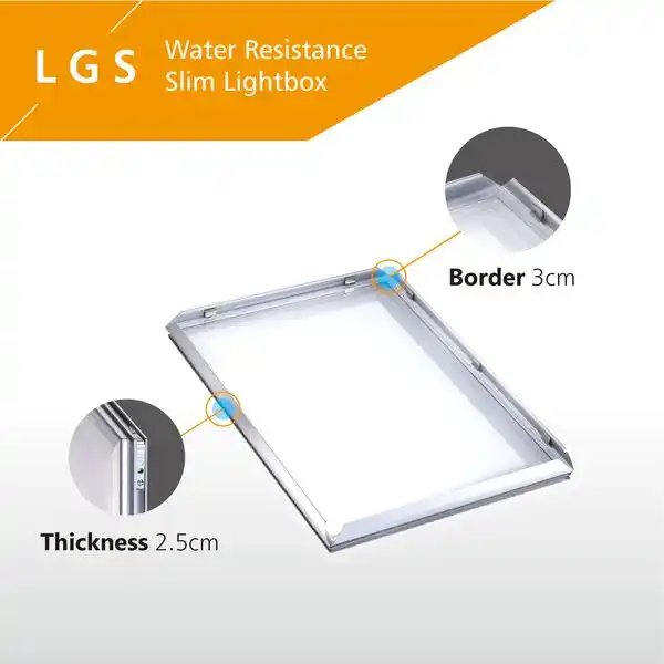 Caja de luz resistente a la intemperie